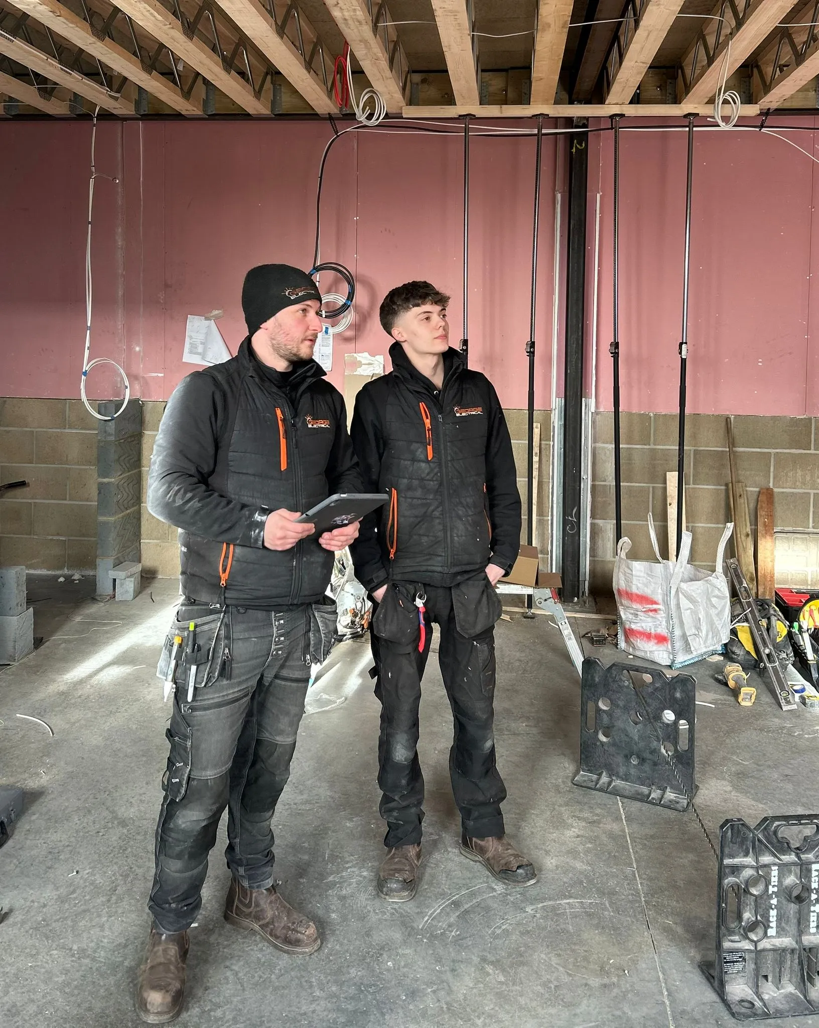 George Electrical team at work